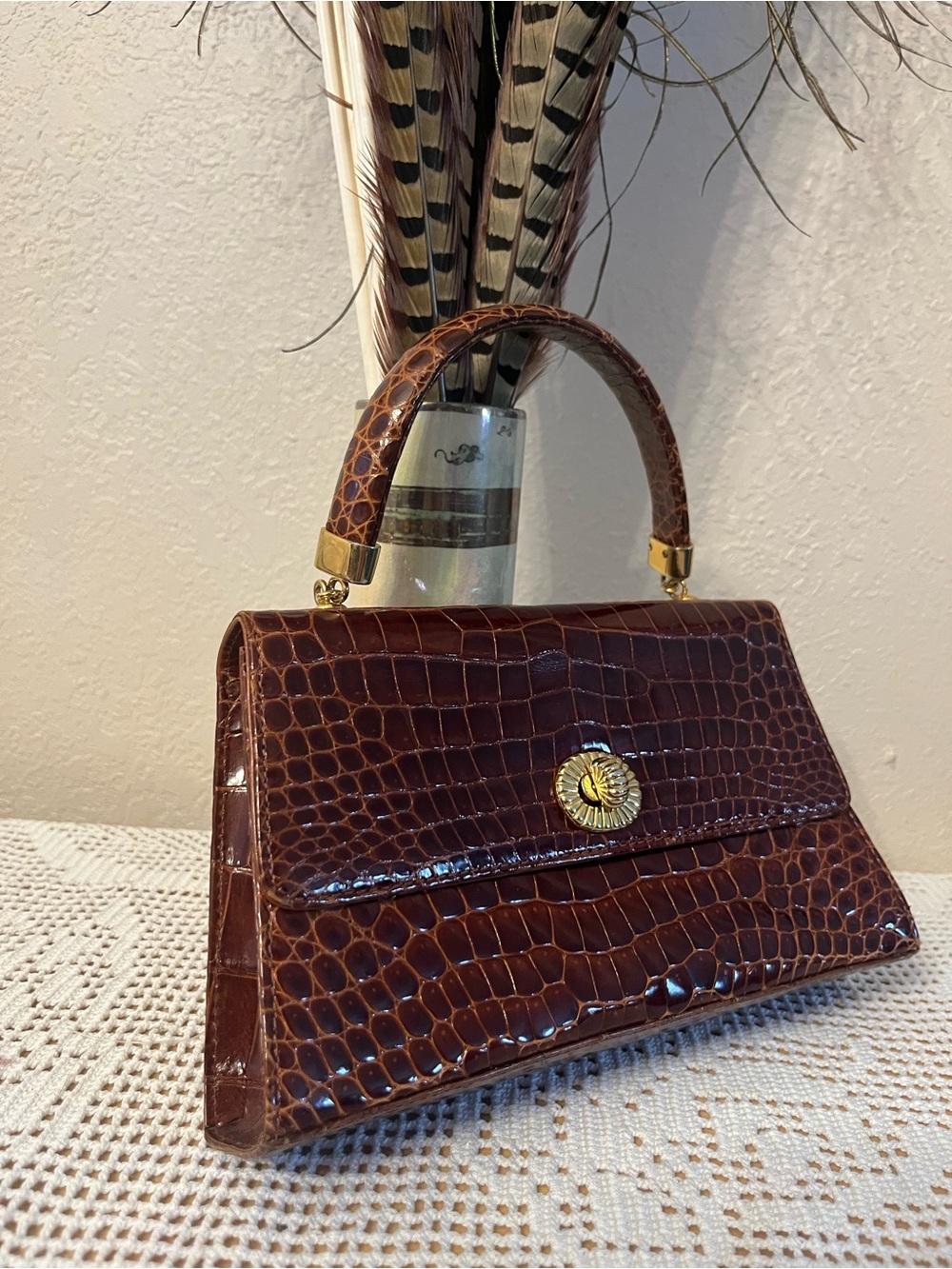 Bottega Veneta Crocodile Purse - Picture 3 of 5